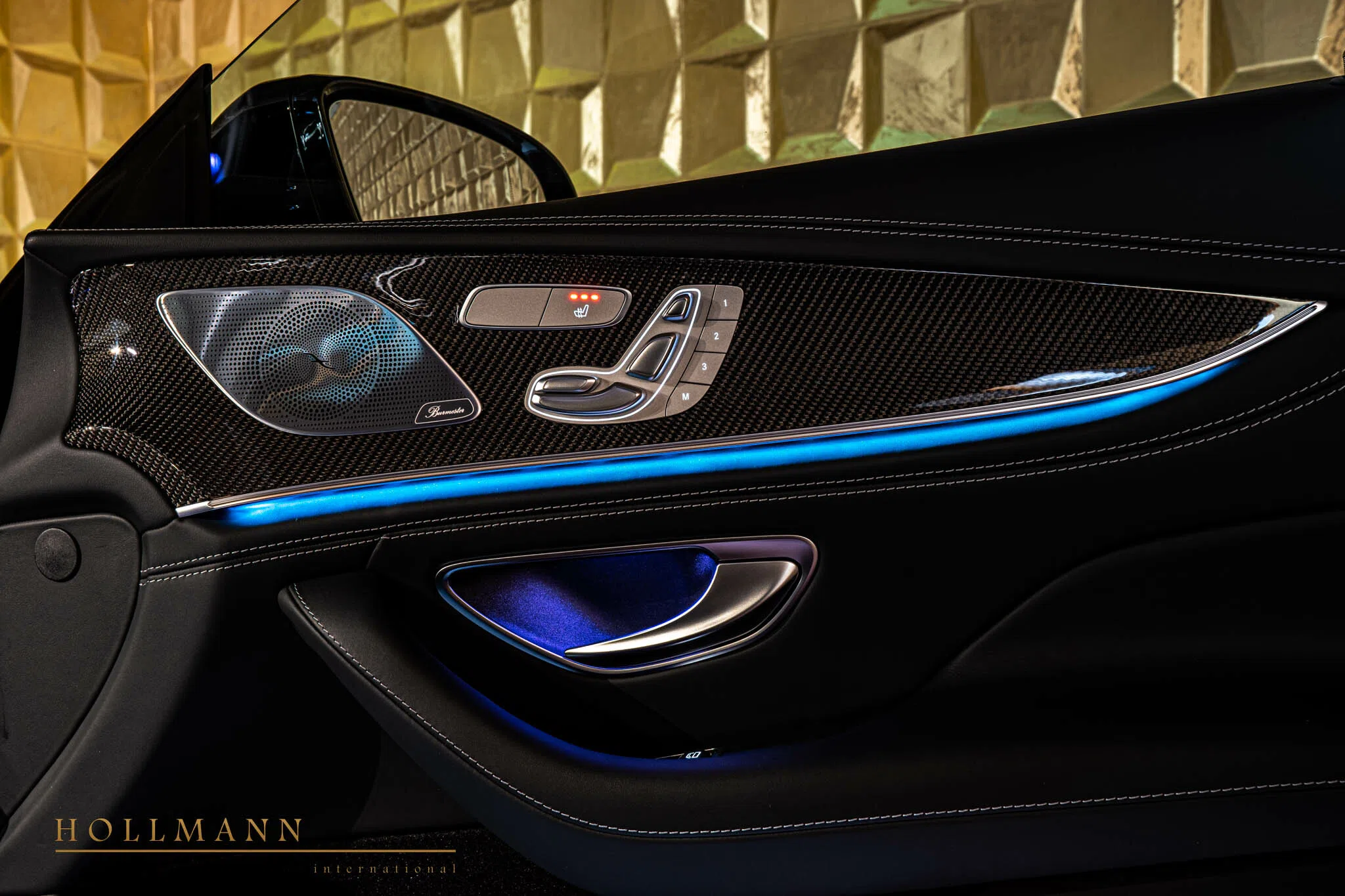 2022 Mercedes-Benz AMG GT 63 S E PERFORMANCE interior, door panel, Black+Anthracite
