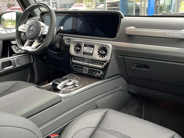 2022 Mercedes-Benz G 63 AMG interior, Black, Full leather