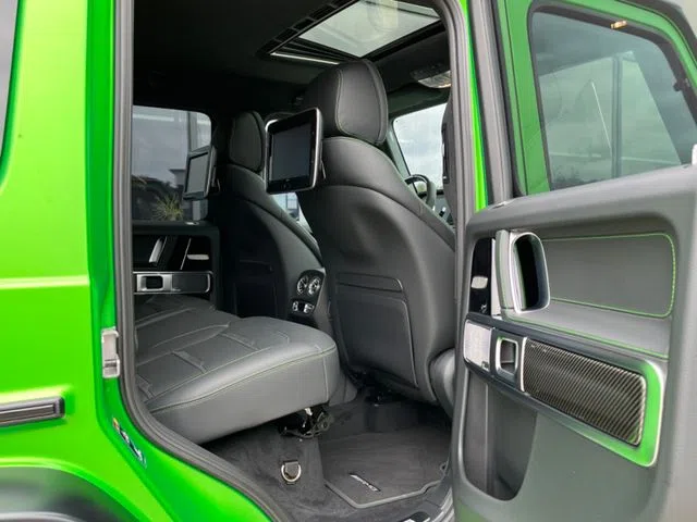 2022 Mercedes-Benz G 63 AMG interior, seats, Black, Full leather