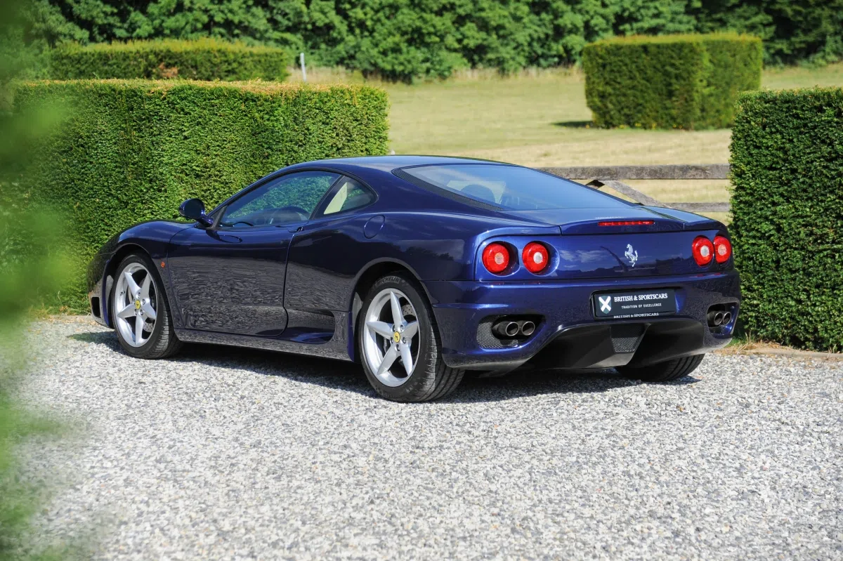 2000 Ferrari 360 Modena F1 for sale, exterior, Blue