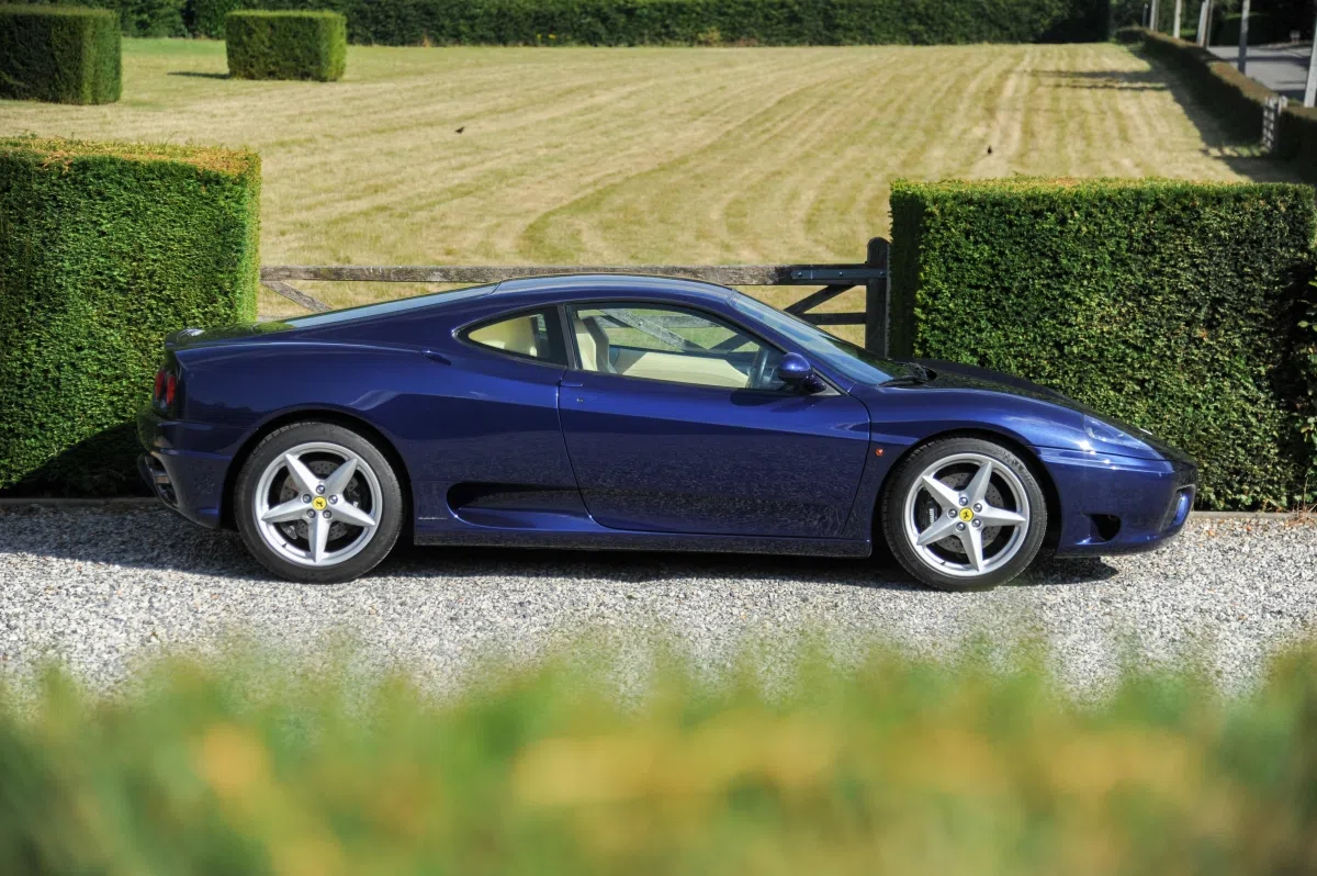 2000 Ferrari 360 Modena F1 for sale, exterior, Blue