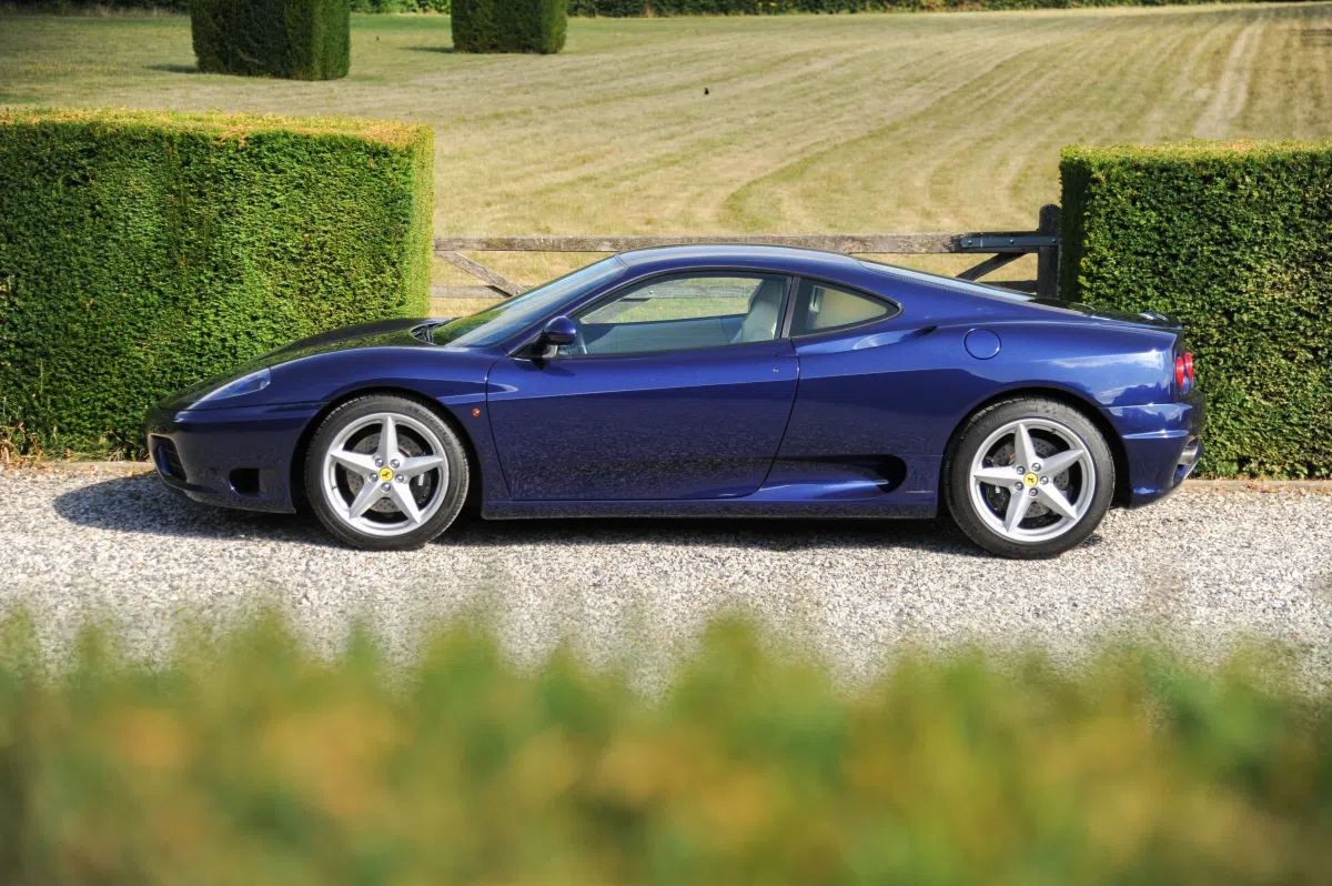 2000 Ferrari 360 Modena F1 for sale, exterior, Blue