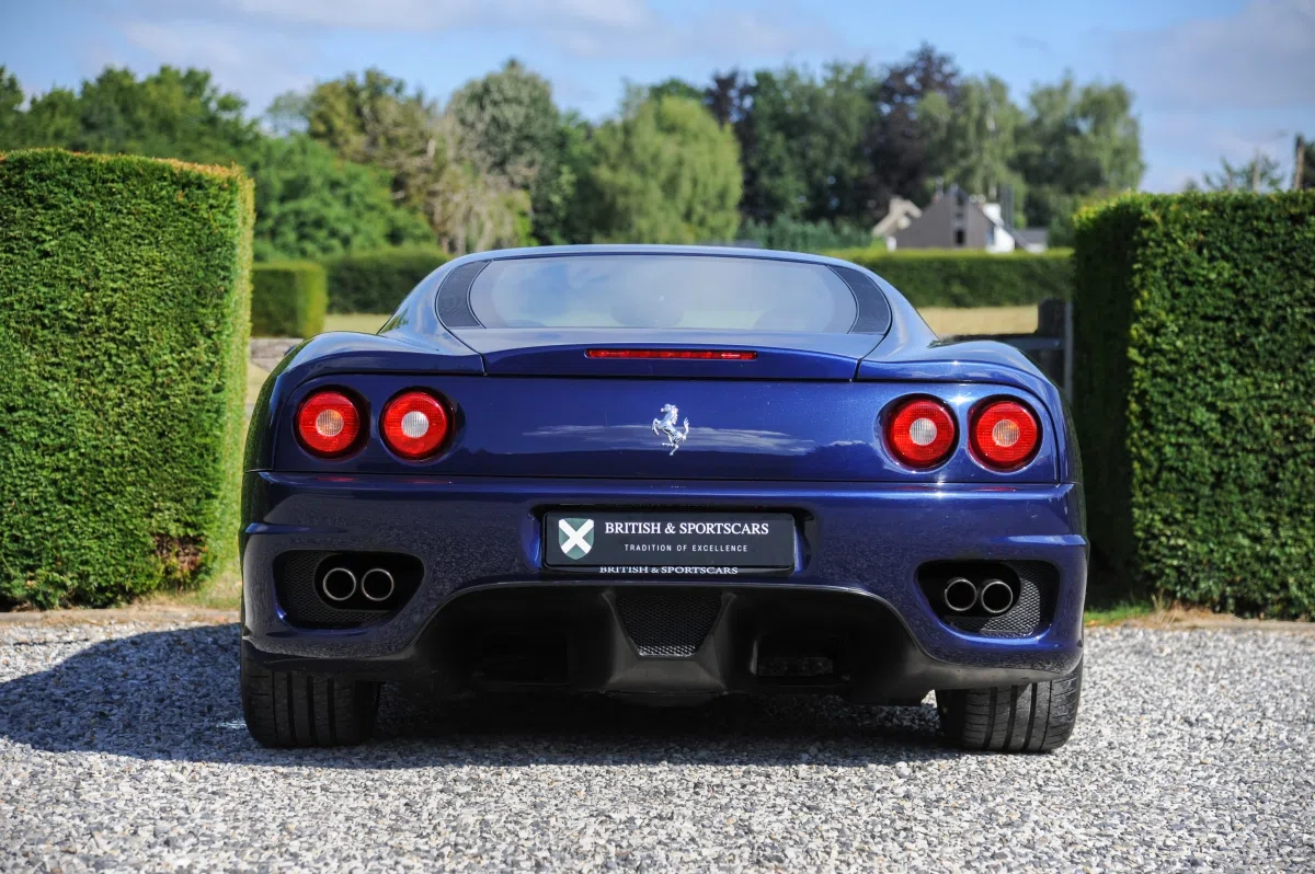 2000 Ferrari 360 Modena F1 for sale, exterior, Blue