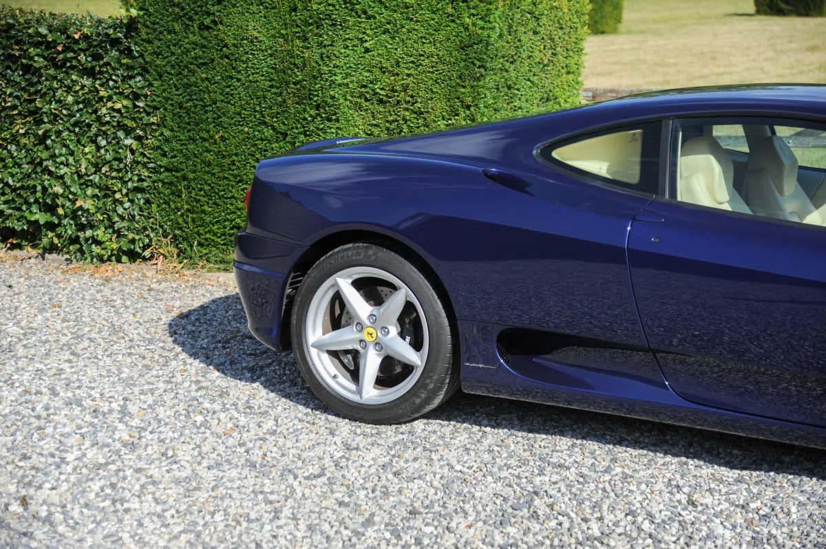 2000 Ferrari 360 Modena F1 for sale, exterior, Blue