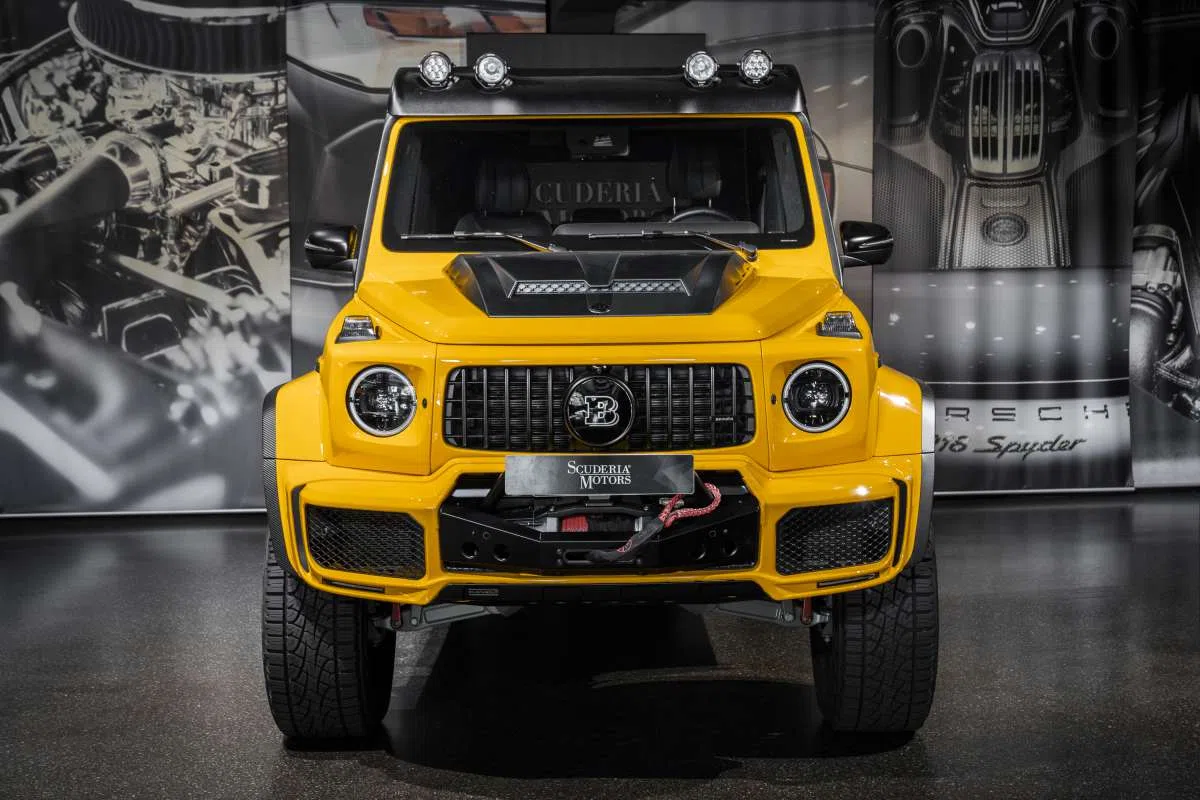 2018 BRABUS XLP 700 Adventure for sale, exterior, Melonen Gelb