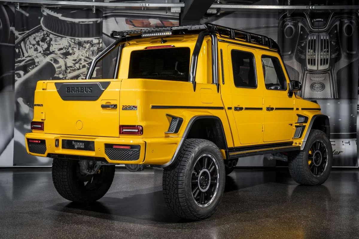 2018 BRABUS XLP 700 Adventure for sale, exterior, Melonen Gelb