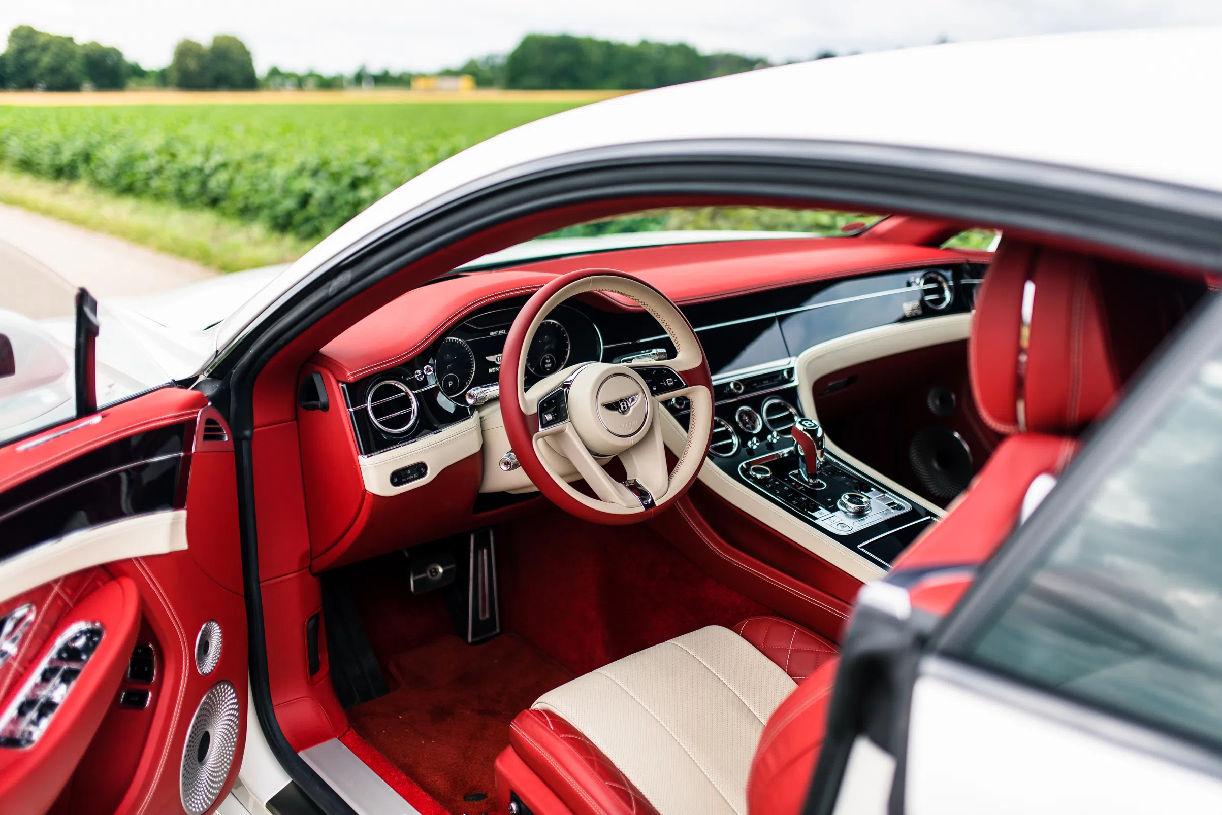 2018 Bentley Continental GT First Edition interior, dashboard