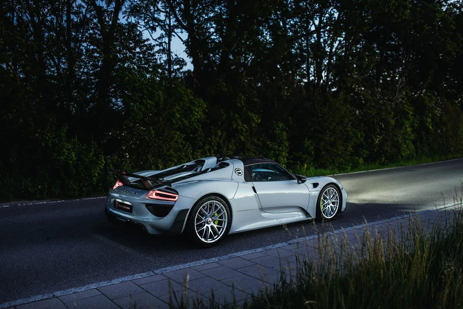 2015 Porsche 918 Spyder Weissach for sale, exterior