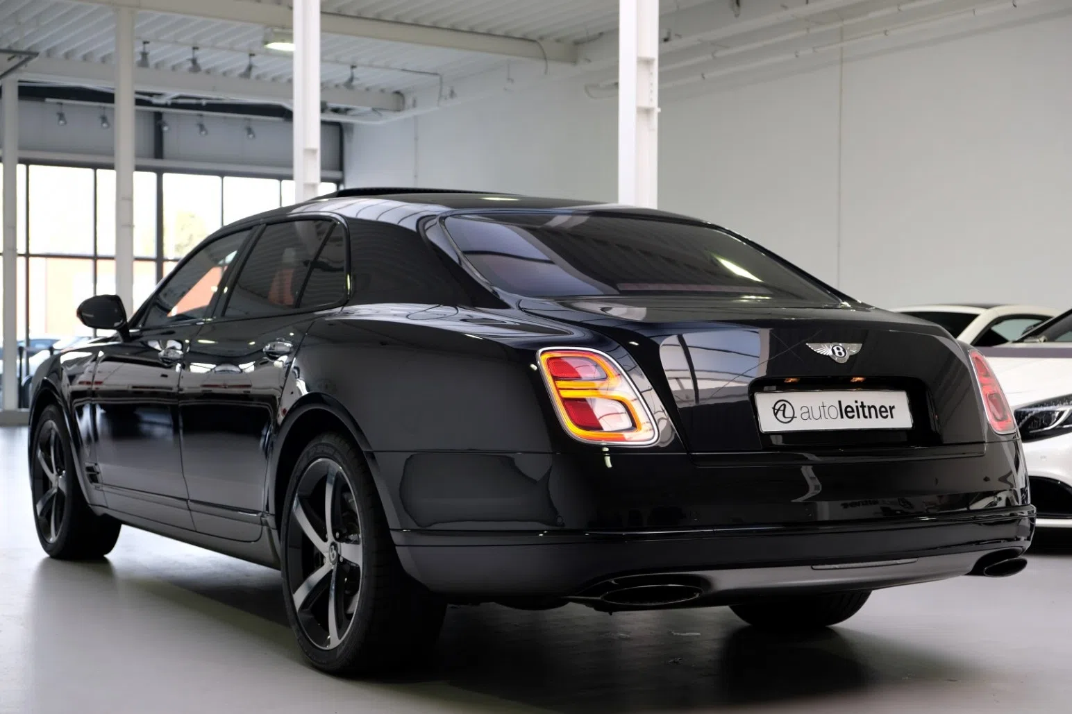 2020 Bentley Mulsanne Speed Mulliner for sale, exterior, LC9X Special Paint Onyx metallic