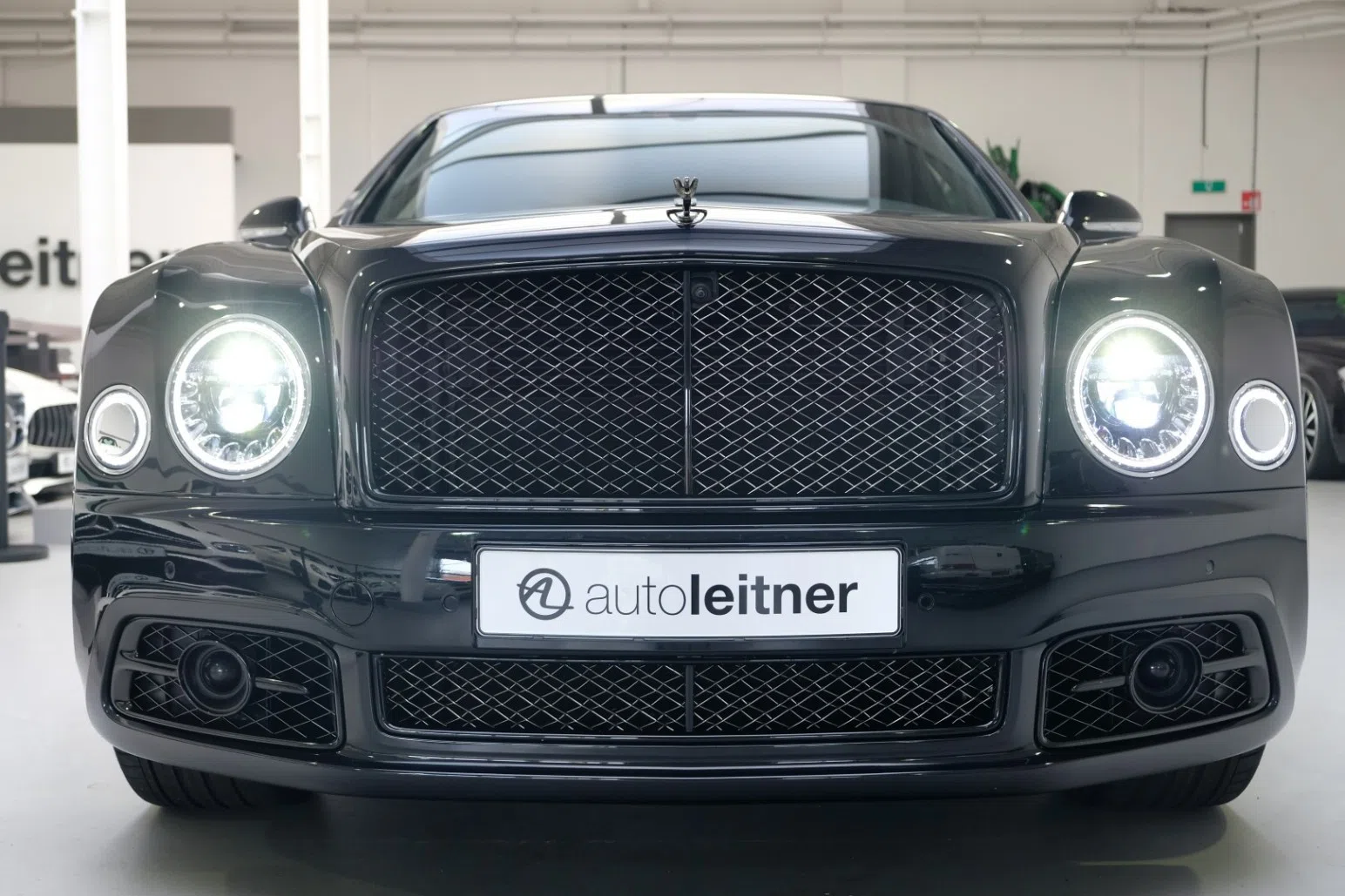 2020 Bentley Mulsanne Speed Mulliner for sale, exterior, LC9X Special Paint Onyx metallic