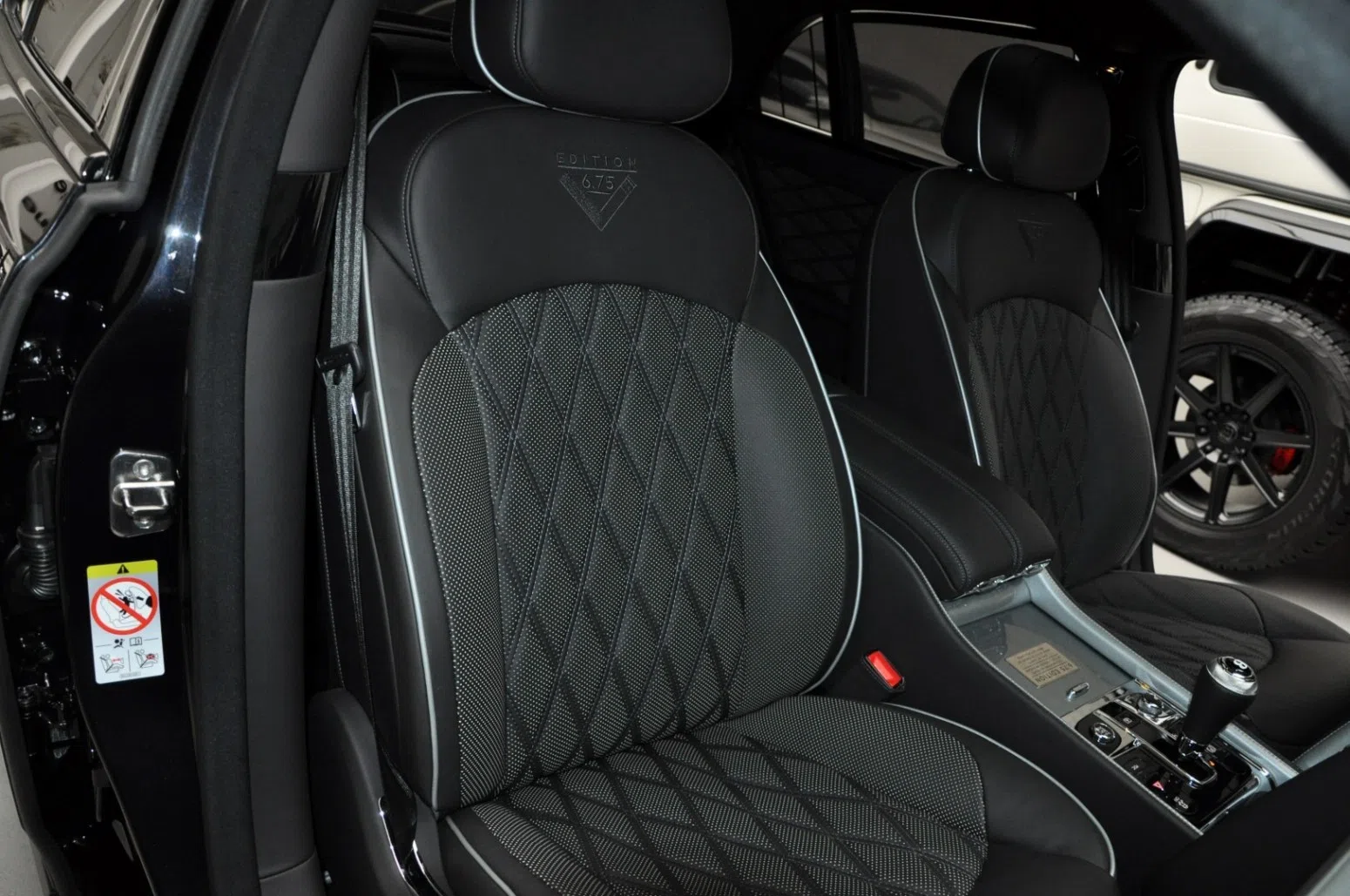 2020 Bentley Mulsanne Speed Mulliner interior, seats, Black Leather