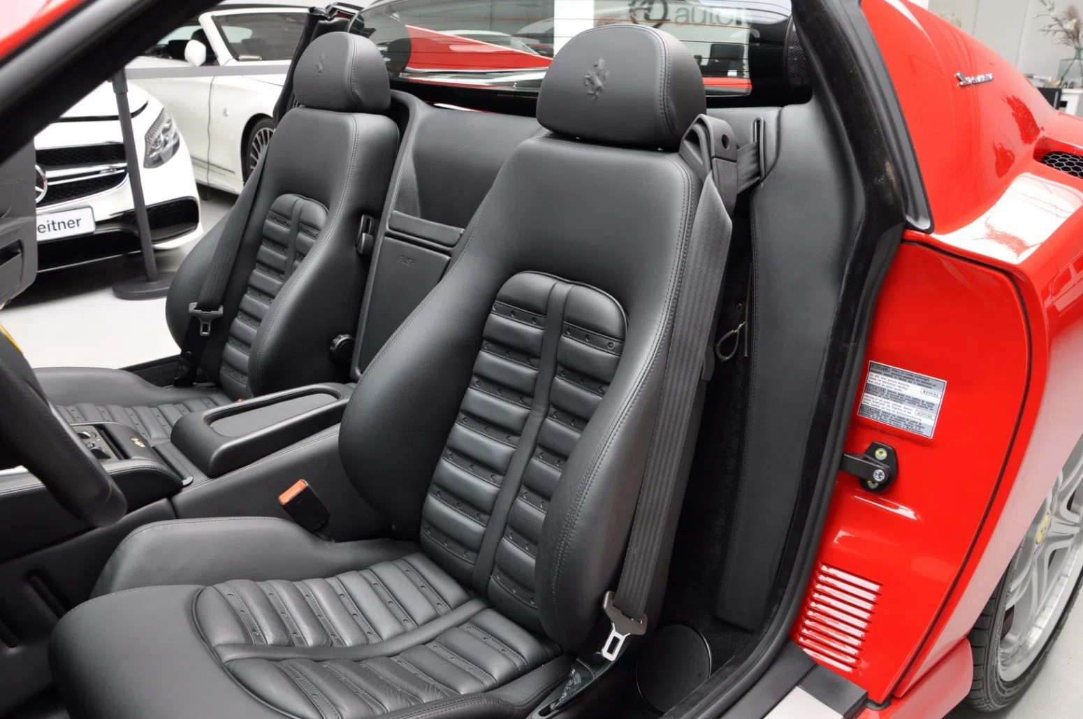 2006 Ferrari 575M Superamerica interior, seats