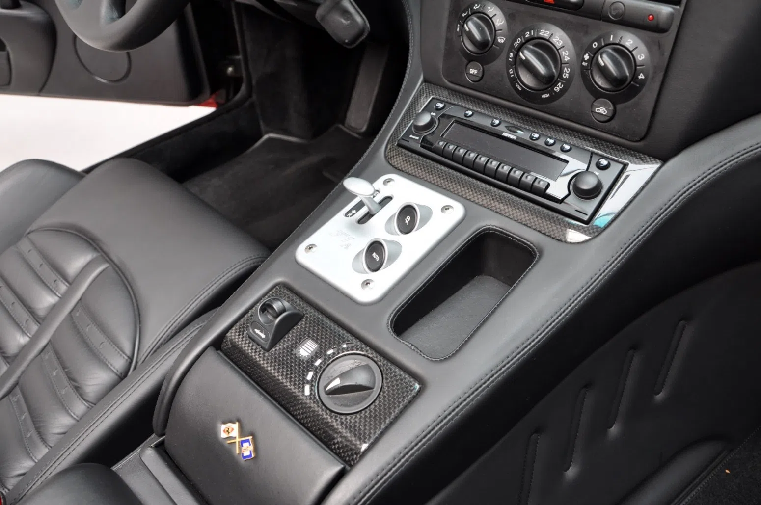 2006 Ferrari 575M Superamerica interior, center console