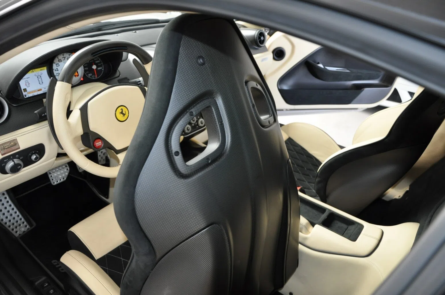 2010 Ferrari 599 GTO interior