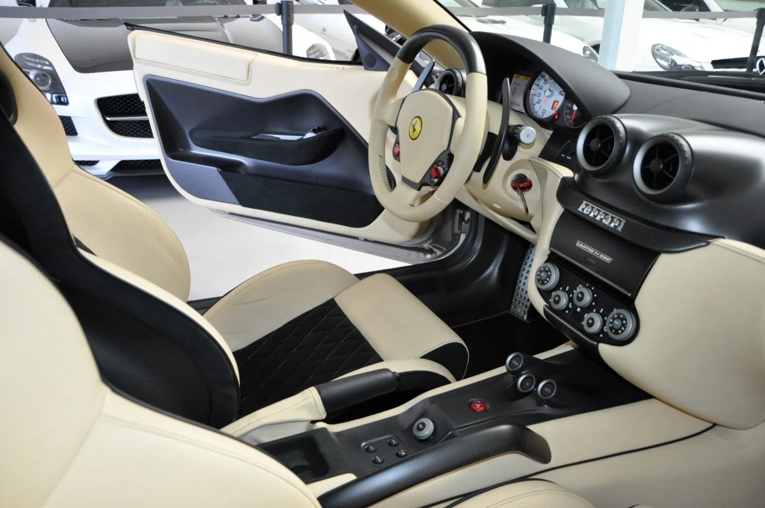 2010 Ferrari 599 GTO interior