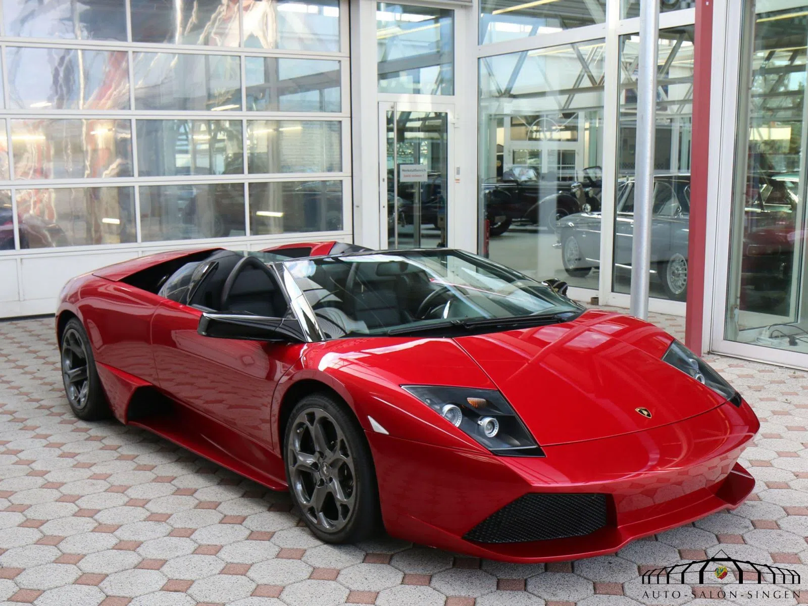 2013 Lamborghini Murciélago LP 640 Roadster, exterior, Rosso vik
