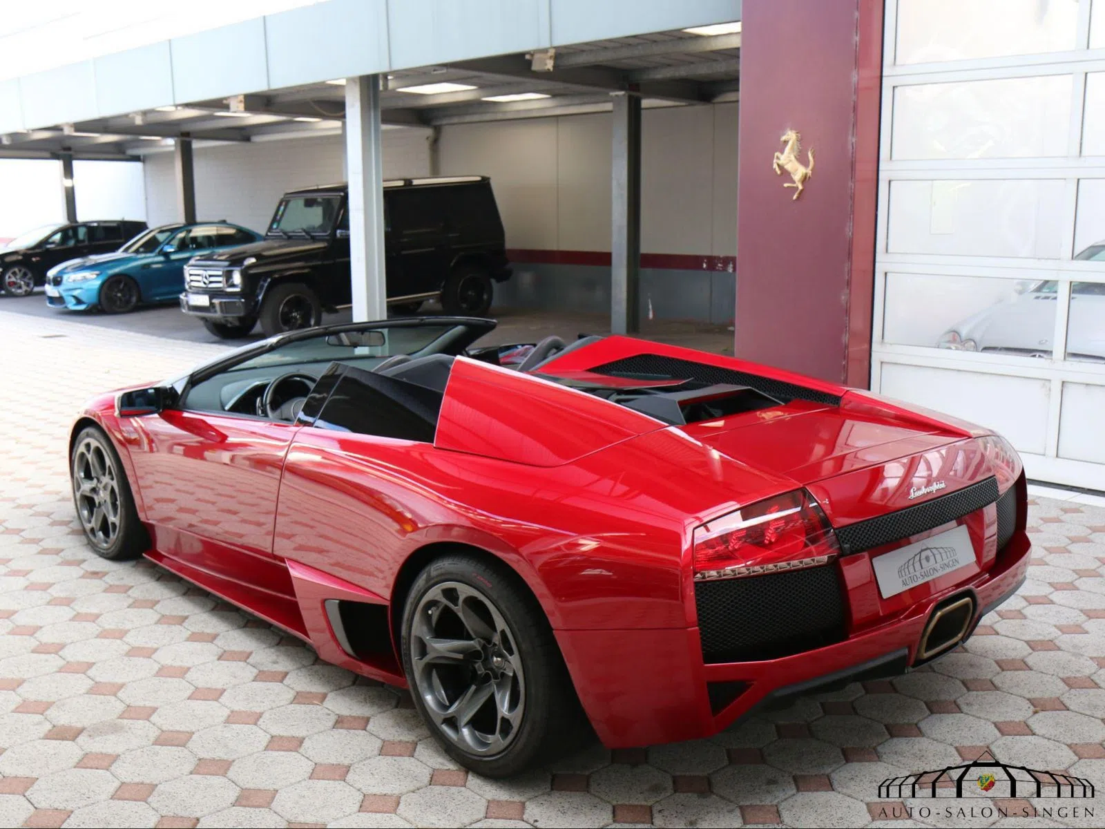 2013 Lamborghini Murciélago LP 640 Roadster, exterior, Rosso vik