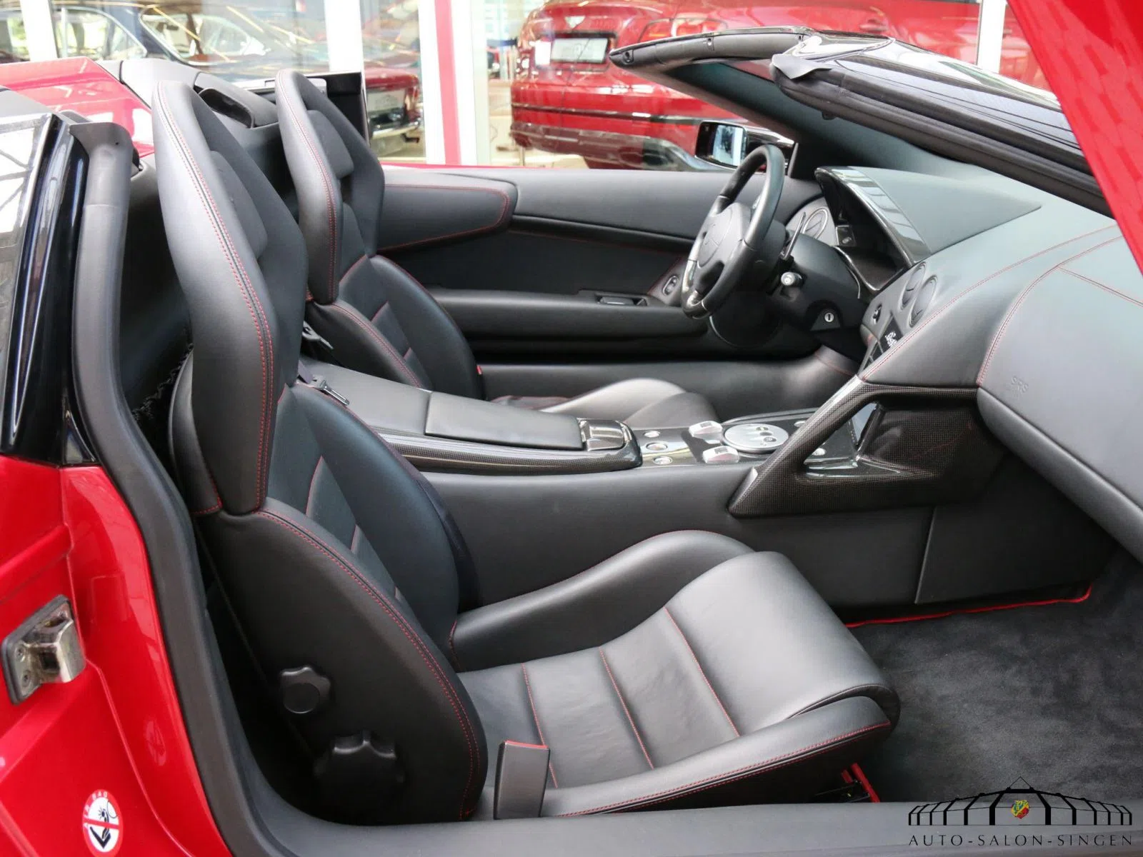 2013 Lamborghini Murciélago LP 640 Roadster interior, seats, Black