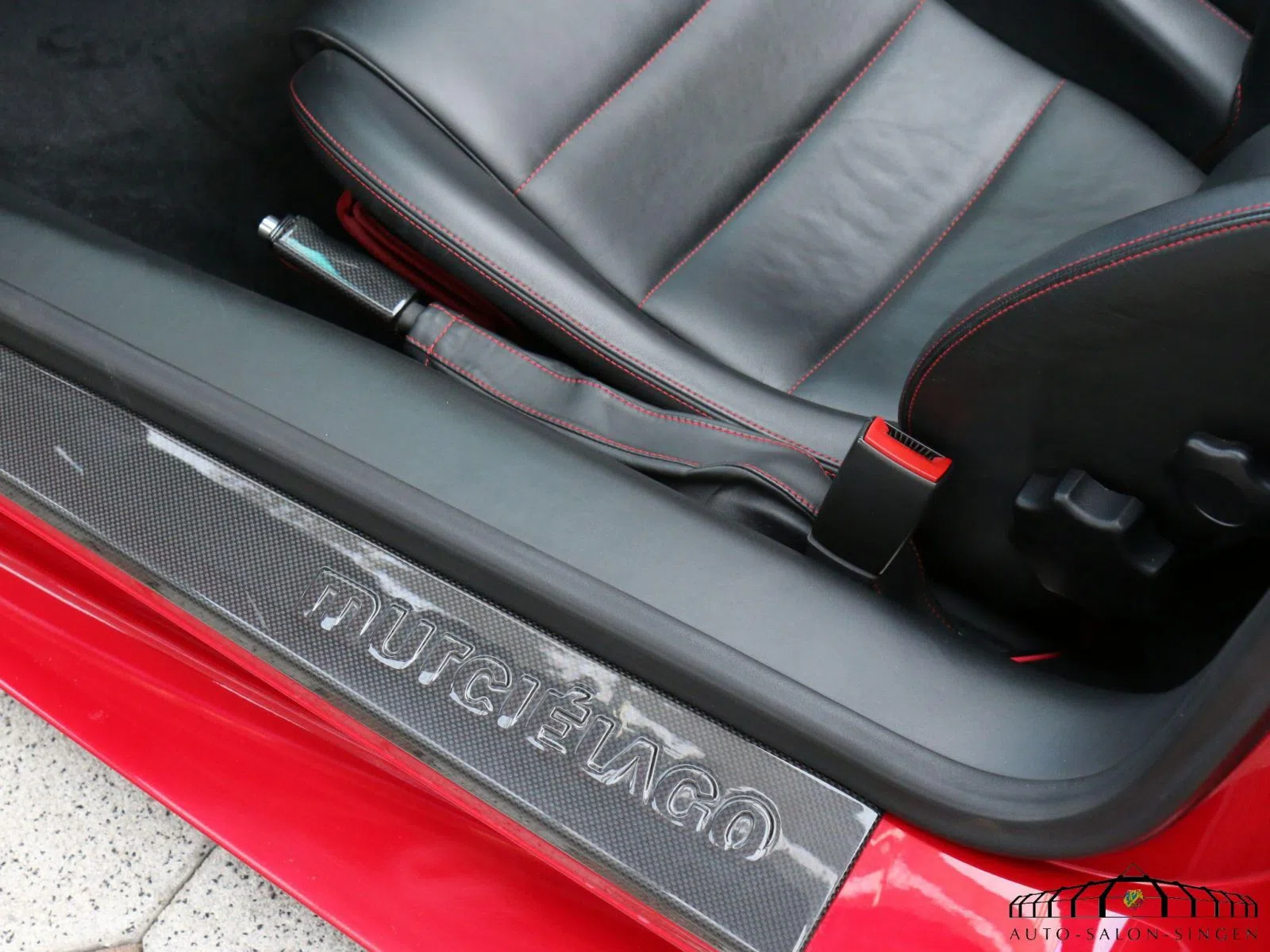 2013 Lamborghini Murciélago LP 640 Roadster interior, Black