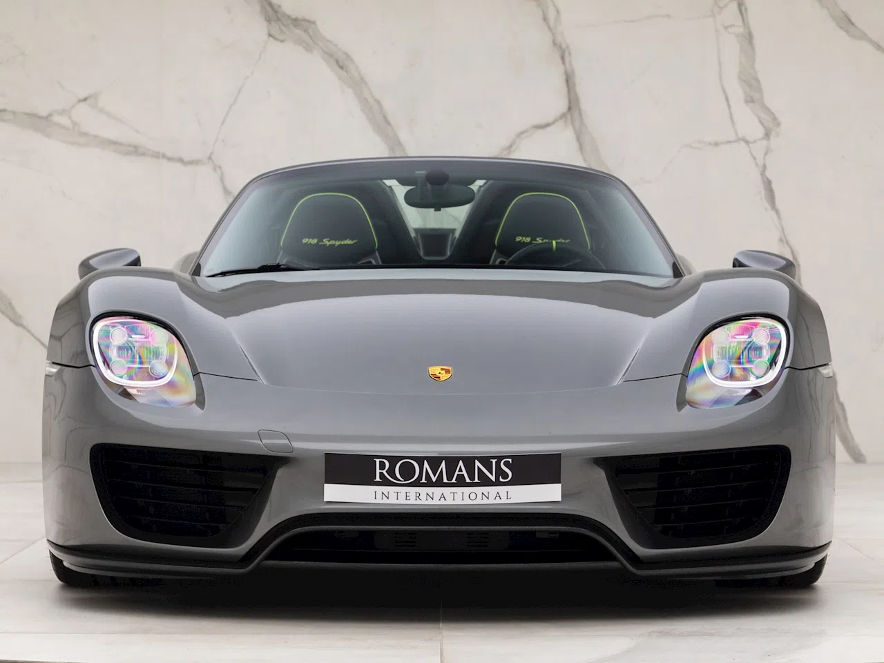 2015 Porsche 918 Spyder for sale, exterior, Meteor Grey Metallic