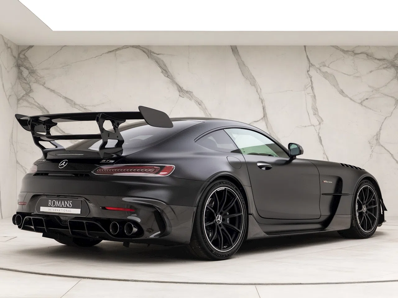 2022 Mercedes-Benz AMG BT Black Series for sale, exterior, Obsidian Black Metallic (Satin PPF)