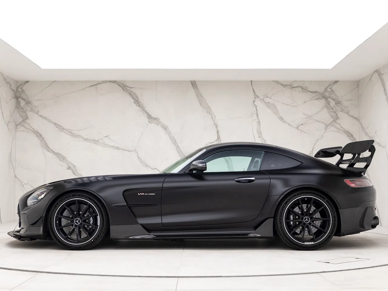2022 Mercedes-Benz AMG BT Black Series for sale, exterior, Obsidian Black Metallic (Satin PPF)