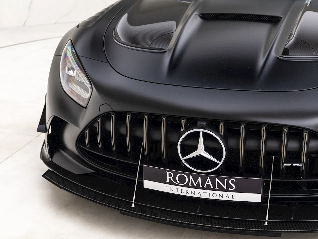 2022 Mercedes-Benz AMG BT Black Series for sale, exterior, Obsidian Black Metallic (Satin PPF)