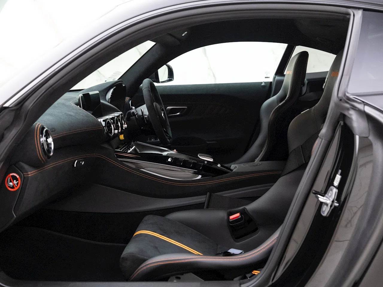 2022 Mercedes-Benz AMG BT Black Series interior, Black Leather & DINAMICA