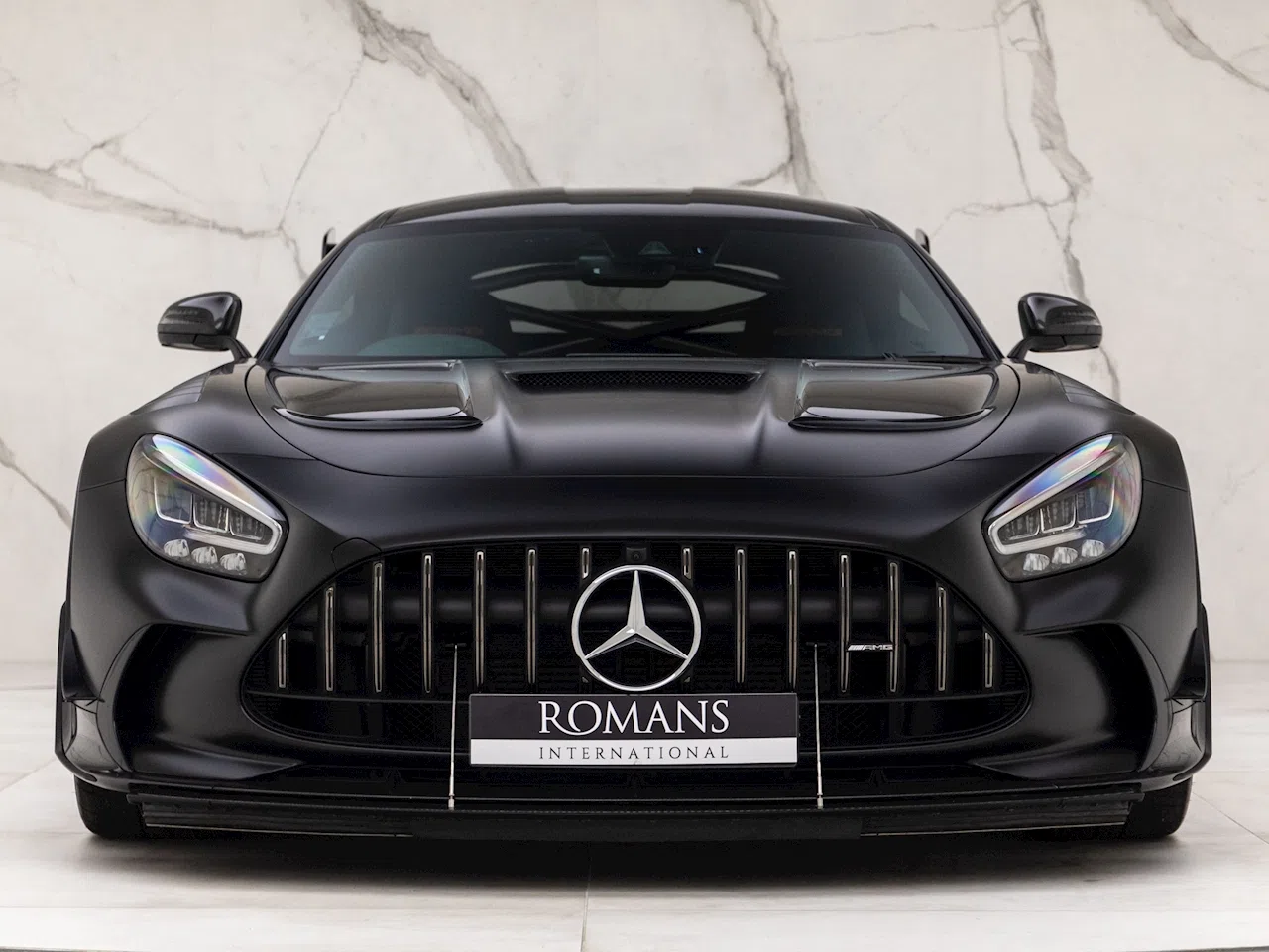2022 Mercedes-Benz AMG BT Black Series for sale, exterior, Obsidian Black Metallic (Satin PPF)