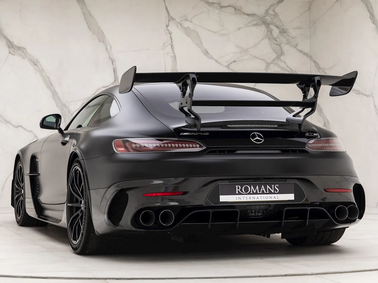 2022 Mercedes-Benz AMG BT Black Series for sale, exterior, Obsidian Black Metallic (Satin PPF)