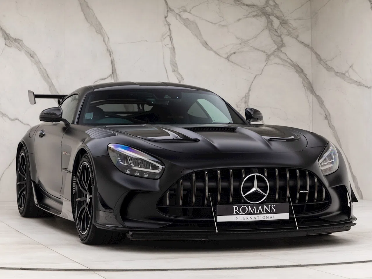 2022 Mercedes-Benz AMG BT Black Series for sale, exterior, Obsidian Black Metallic (Satin PPF)
