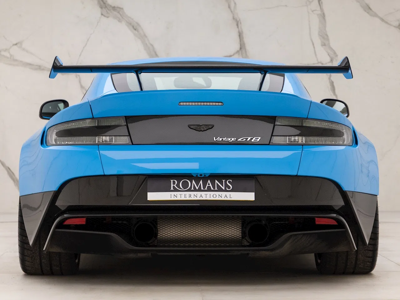 2017 Aston Martin Vantage GT8 for sale, exterior, Flugplatz Blue