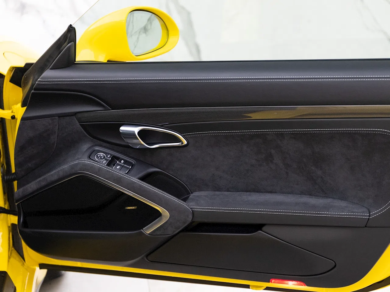 2017 Porsche 911 (991.2) GT3 interior, door panel