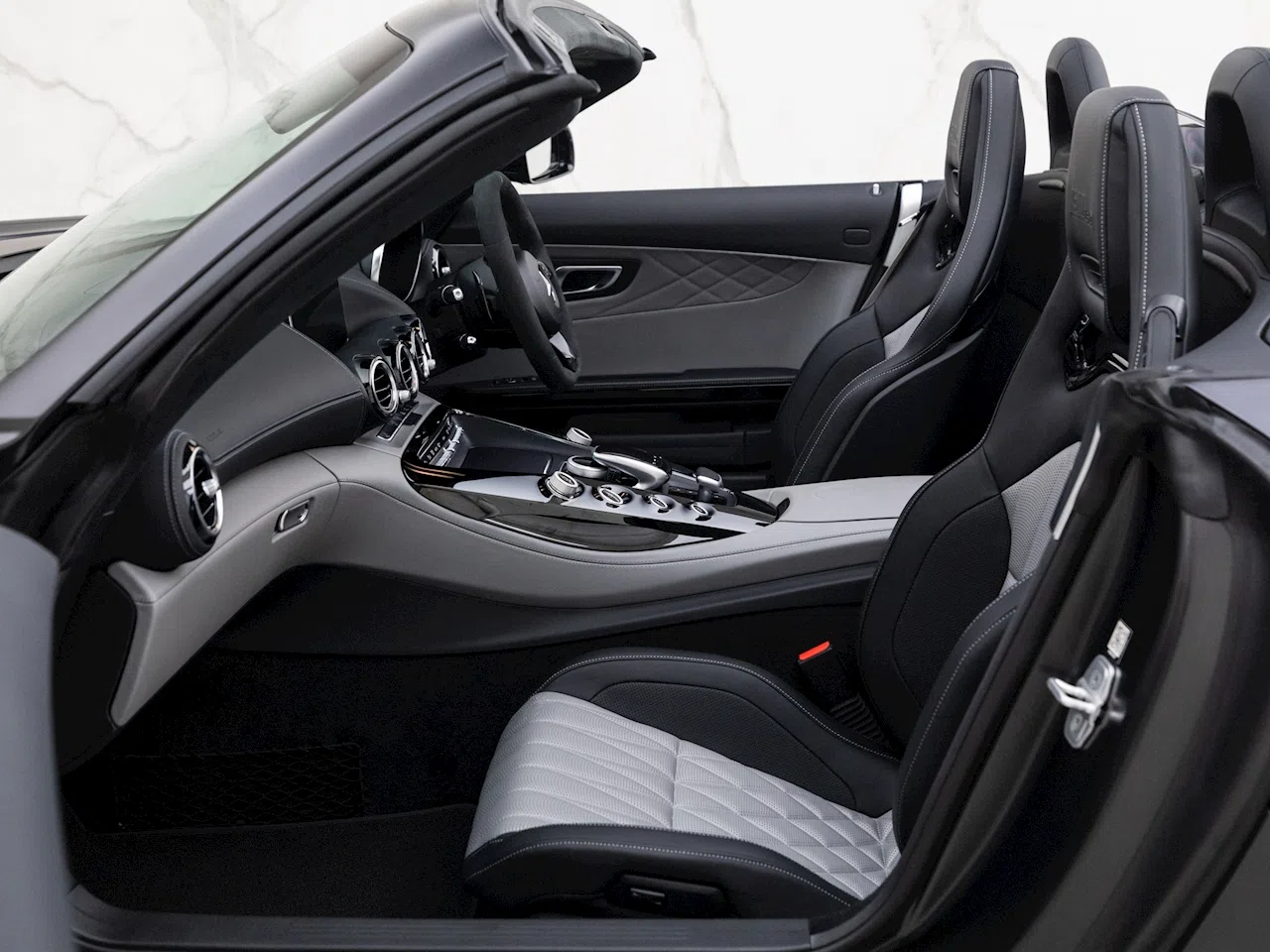 2018 Mercedes AMG GT C Edition 50 Roadster interior, seats