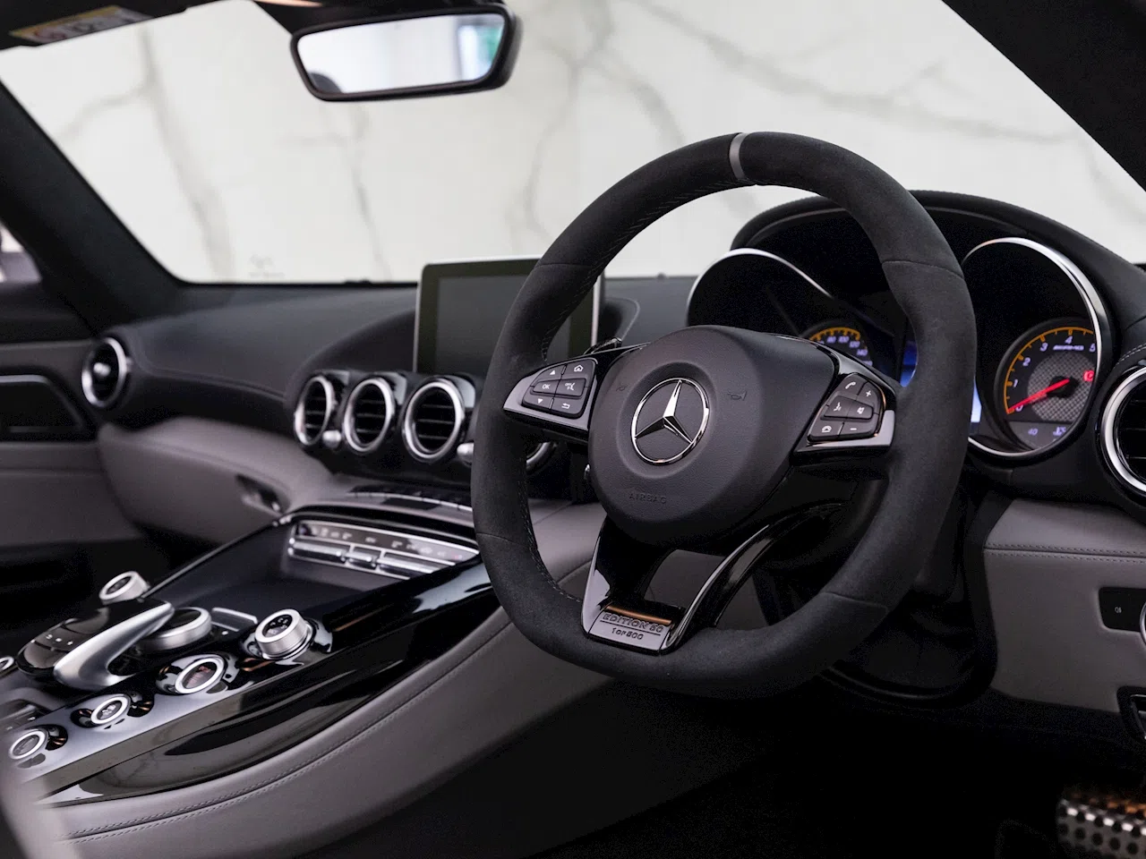 2018 Mercedes AMG GT C Edition 50 Roadster interior