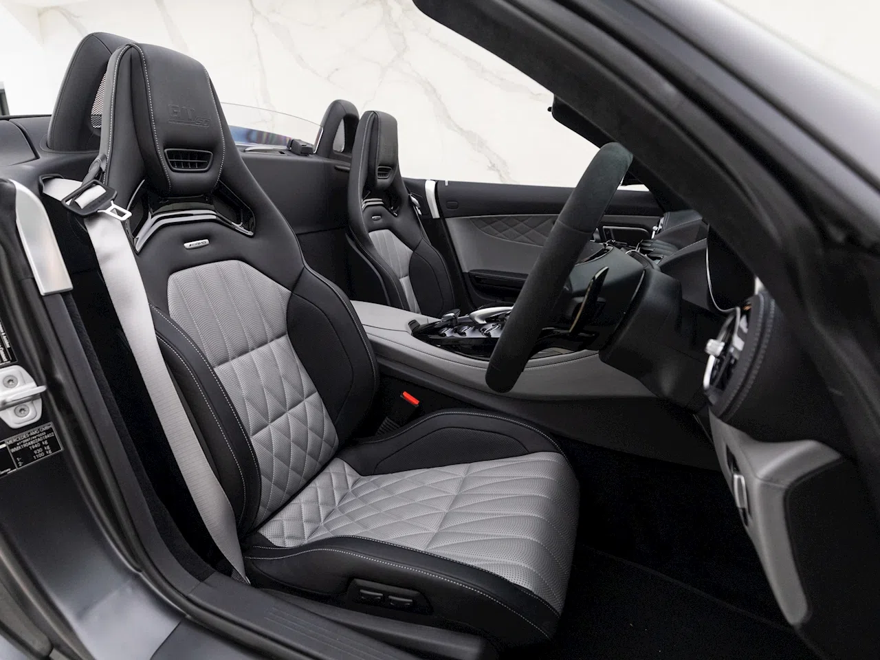 2018 Mercedes AMG GT C Edition 50 Roadster interior, seats