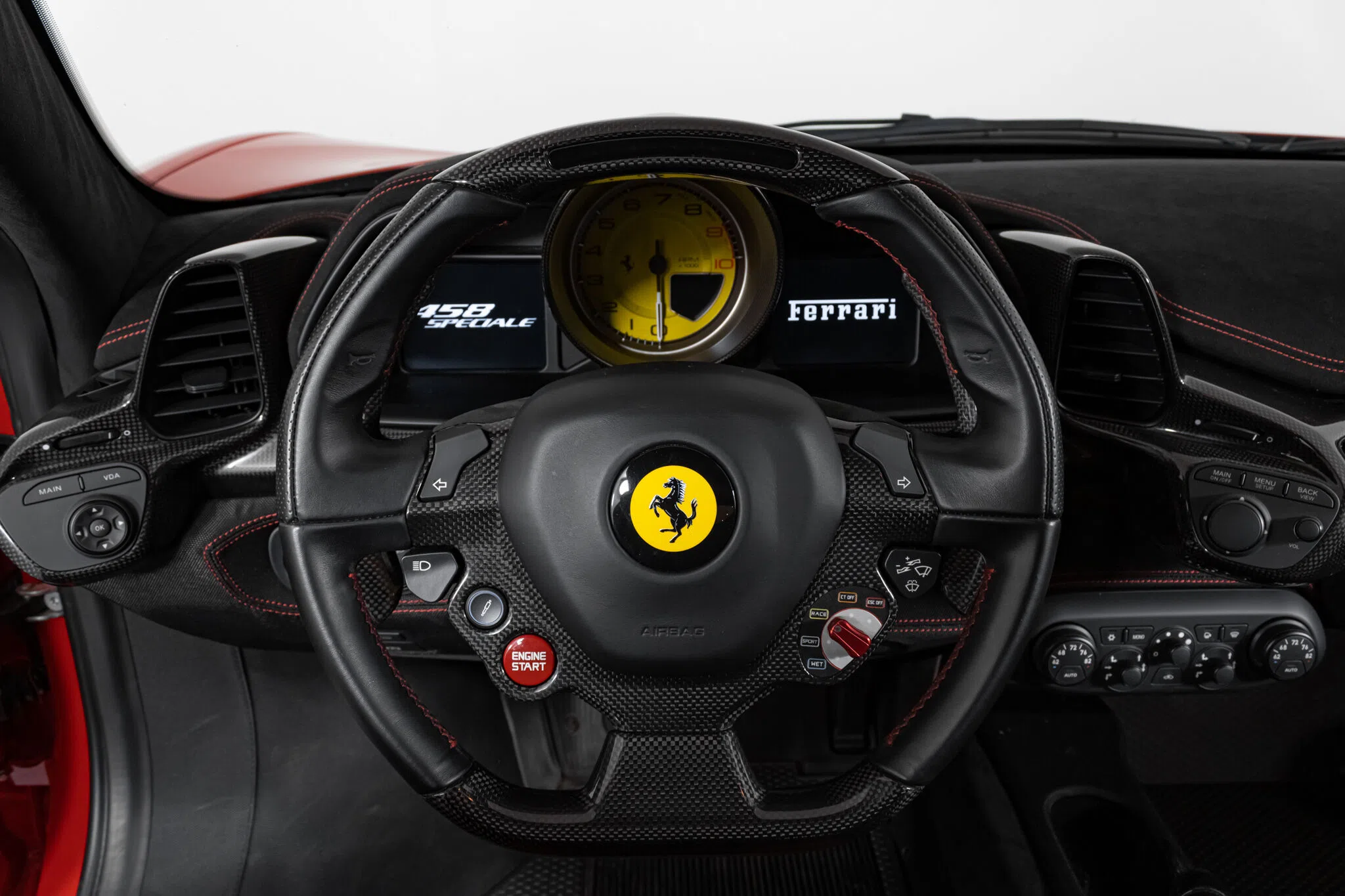 2015 Ferrari 458 Speciale interior