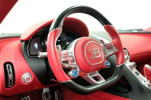 2018 Bugatti Chiron interior