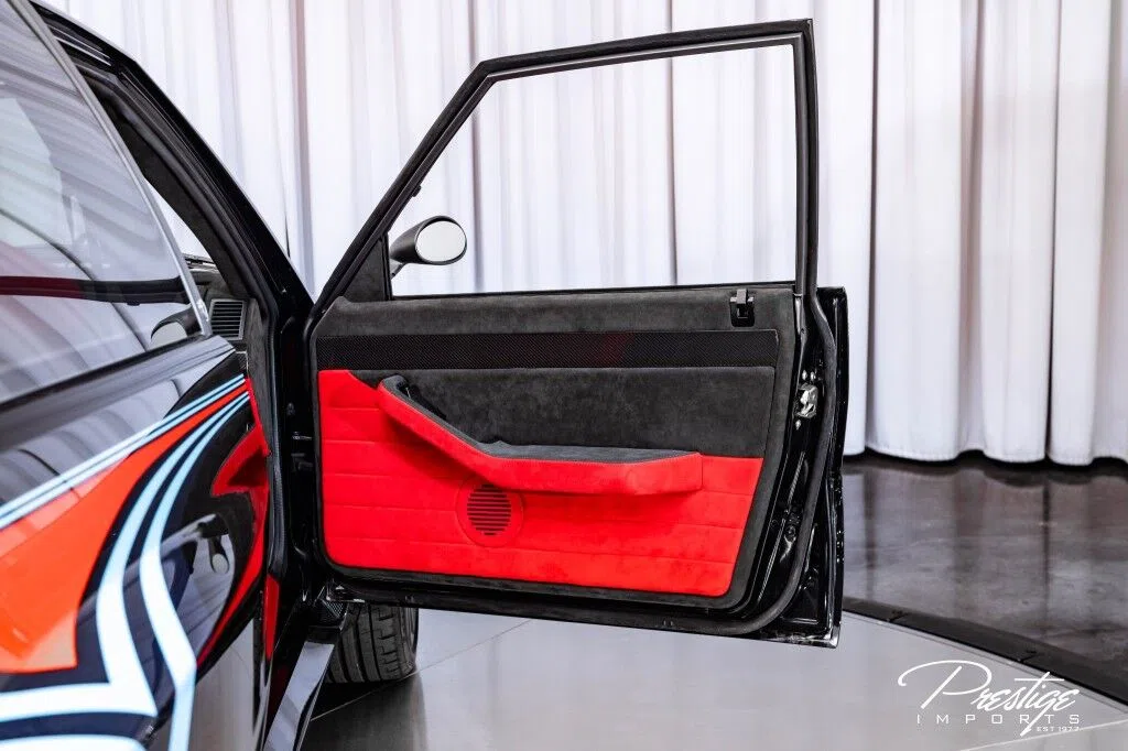 1989 Lancia Delta Futurista interior, door panel