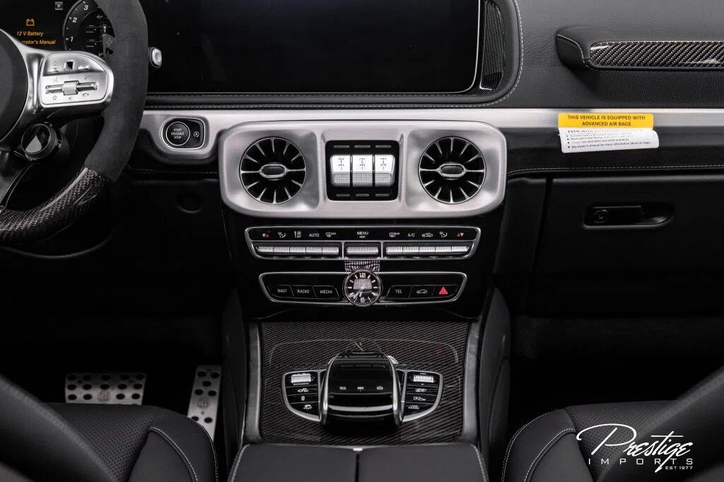 2021 BRABUS G 63 interior, center console
