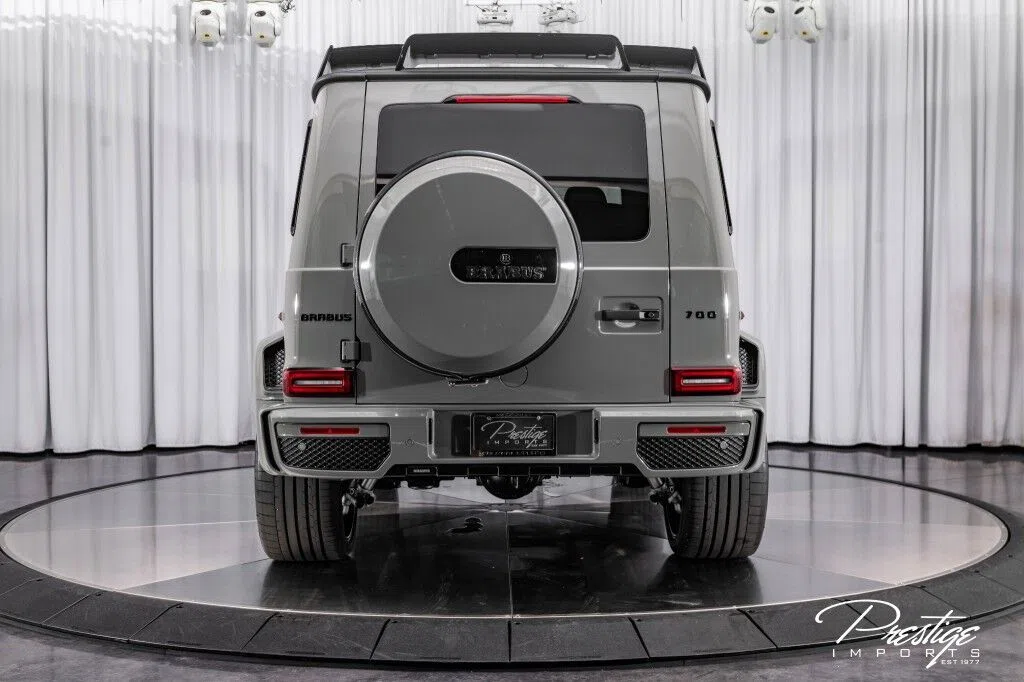 2021 BRABUS G 63, rear three-quarter view