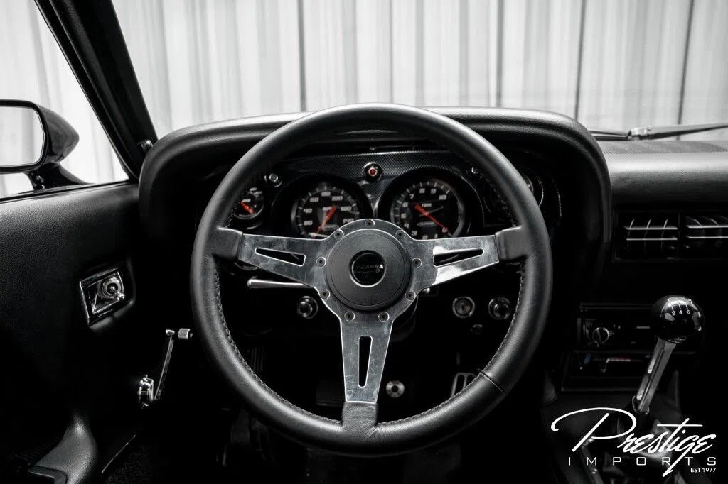 1970 Ford Mustang Boss 429 interior, steering wheel