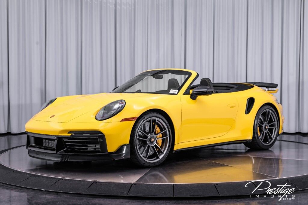 2022 Porsche 911 Turbo S Cabriolet