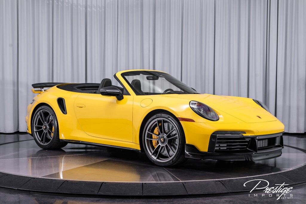 2022 Porsche 911 Turbo S Cabriolet, 3/20