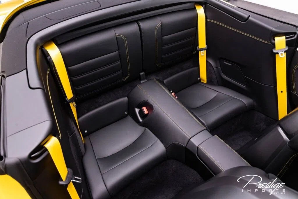 2022 Porsche 911 Turbo S Cabriolet interior, seats