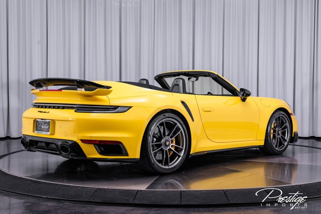 2022 Porsche 911 Turbo S Cabriolet, 12/20