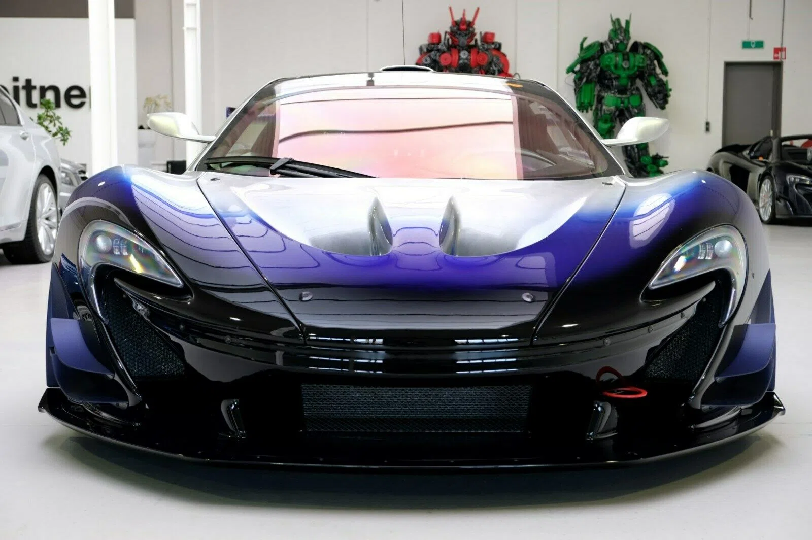 2016 McLaren P1 GTR MSO for sale, exterior, blue/purple
