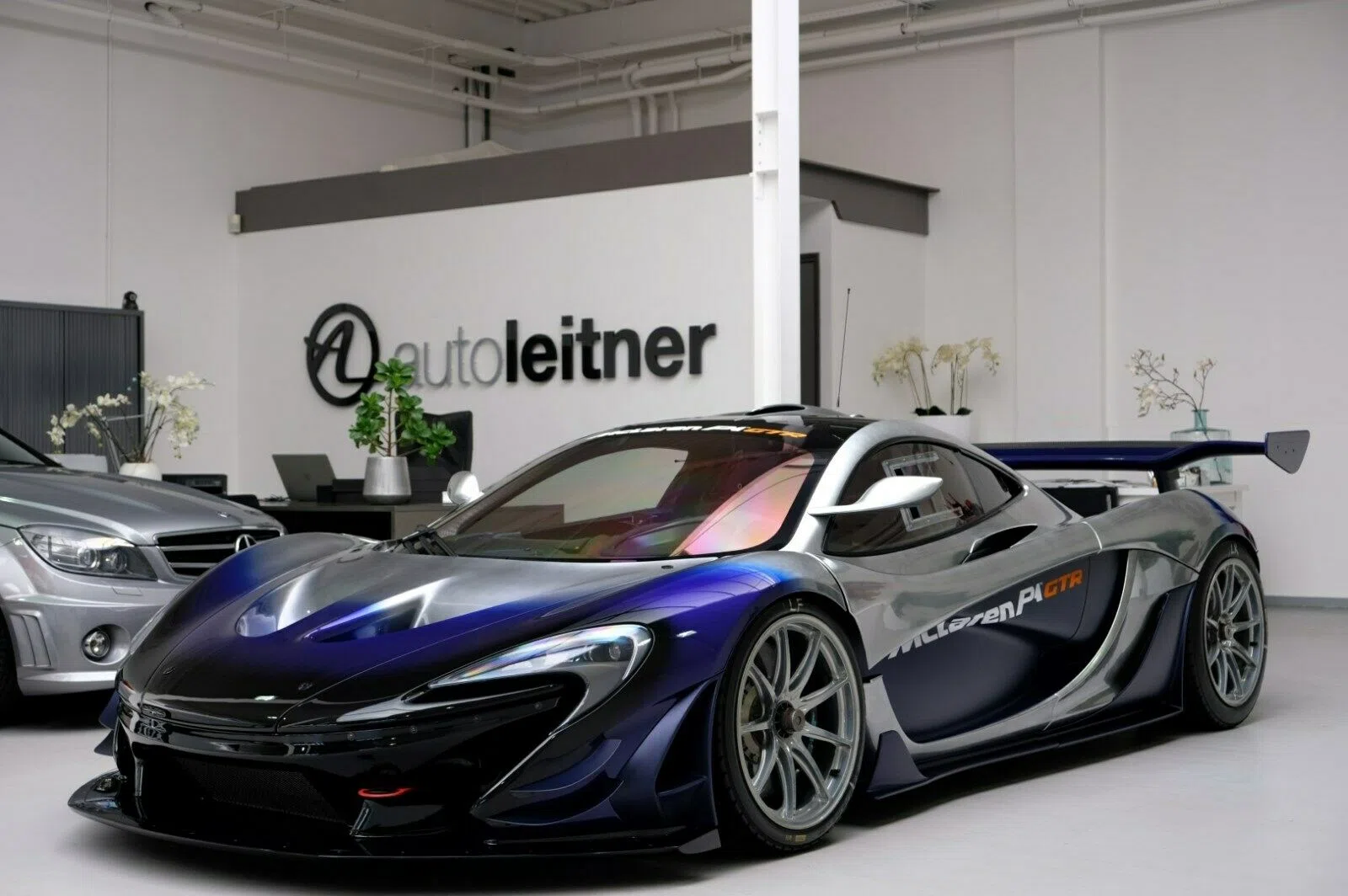 2016 McLaren P1 GTR MSO for sale, exterior, blue/purple