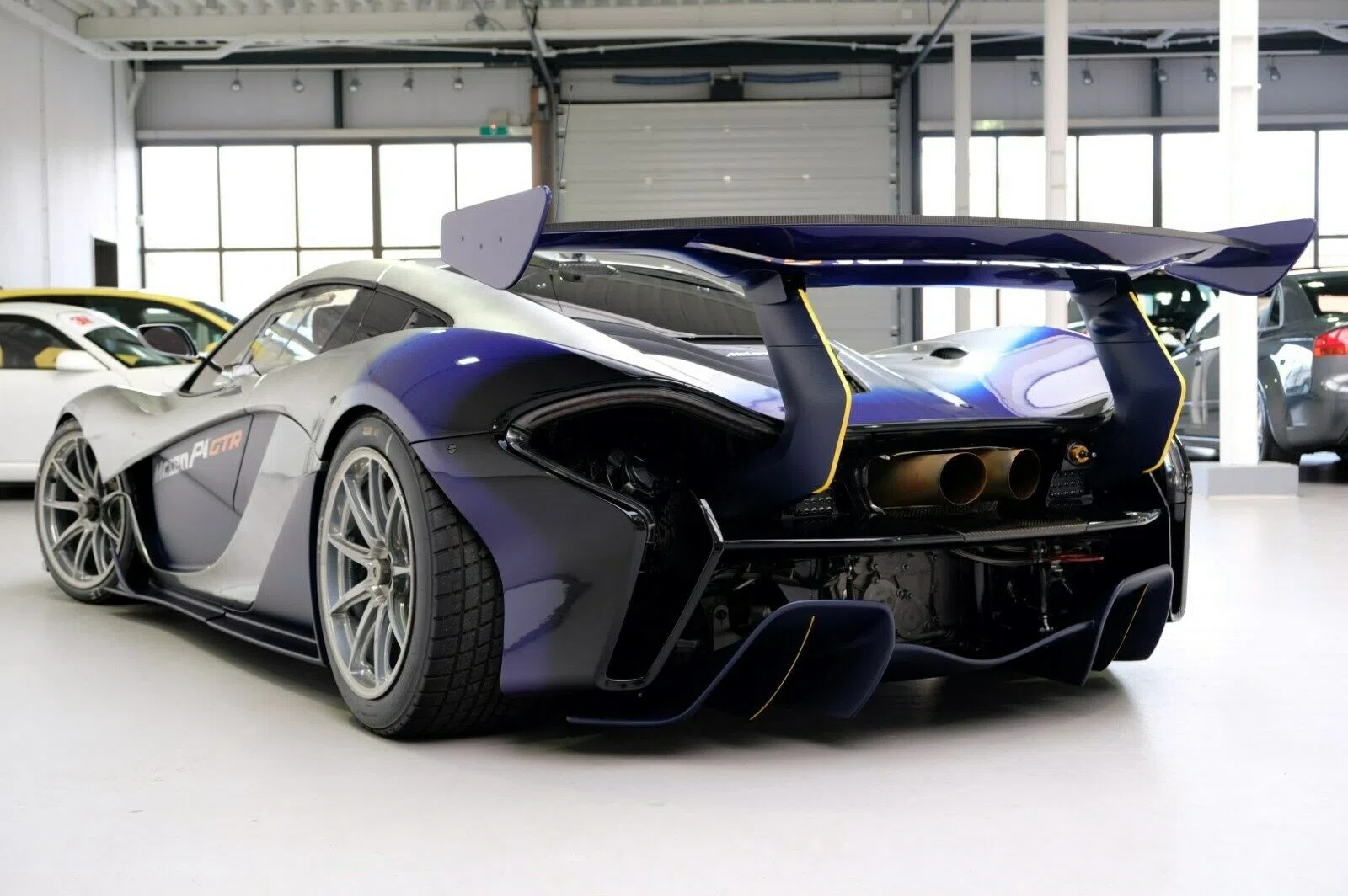2016 McLaren P1 GTR MSO for sale, exterior, blue/purple