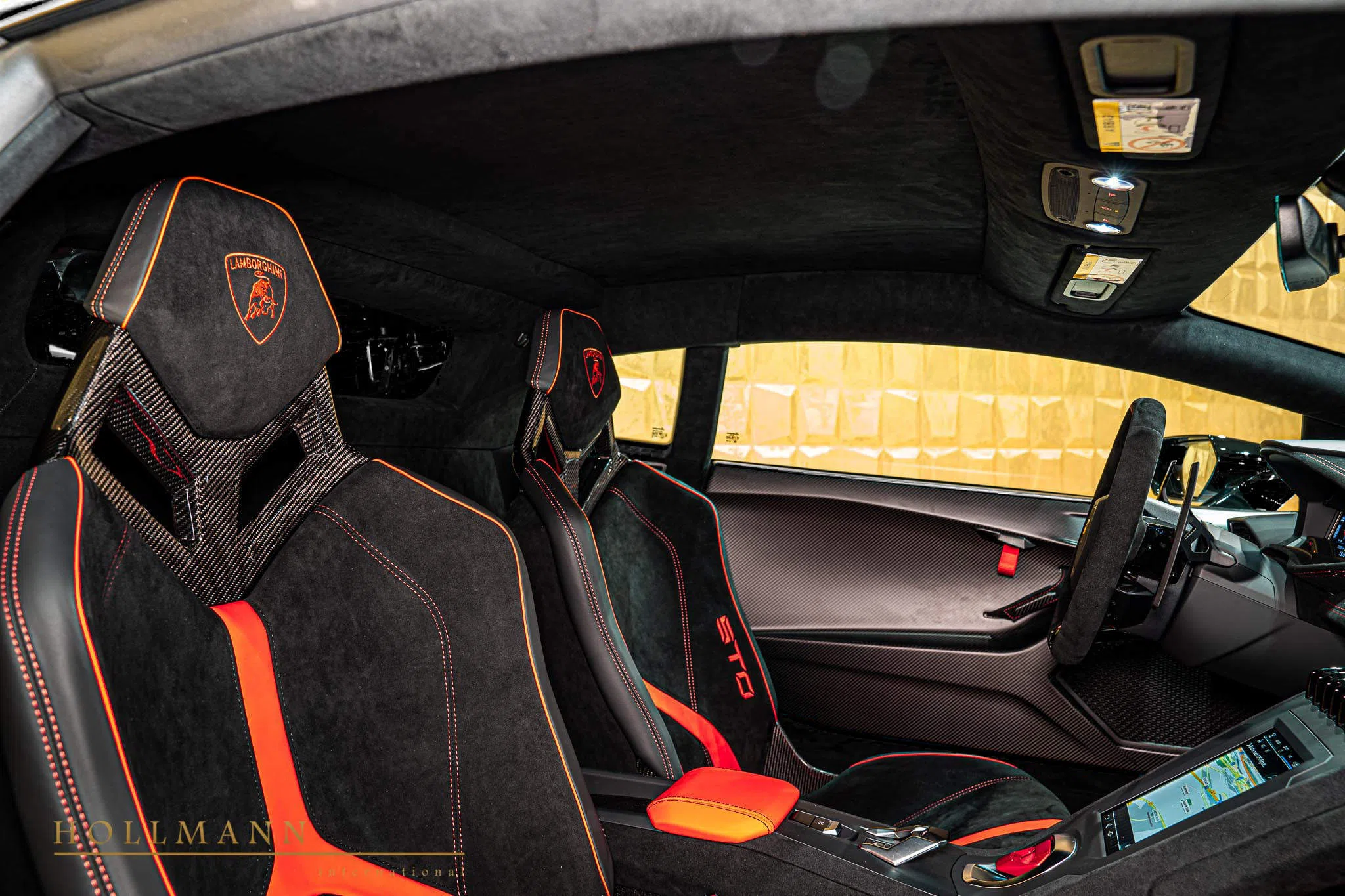 2022 Lamborghini Huracán STO interior, seats